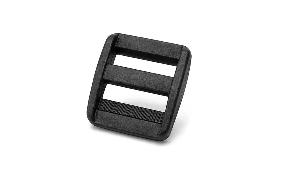 Black plastic ladder lock buckle (webbing adjuster)