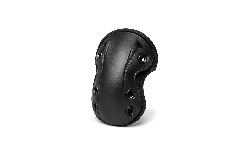 Semi-finished injection-molded elbow pad shells