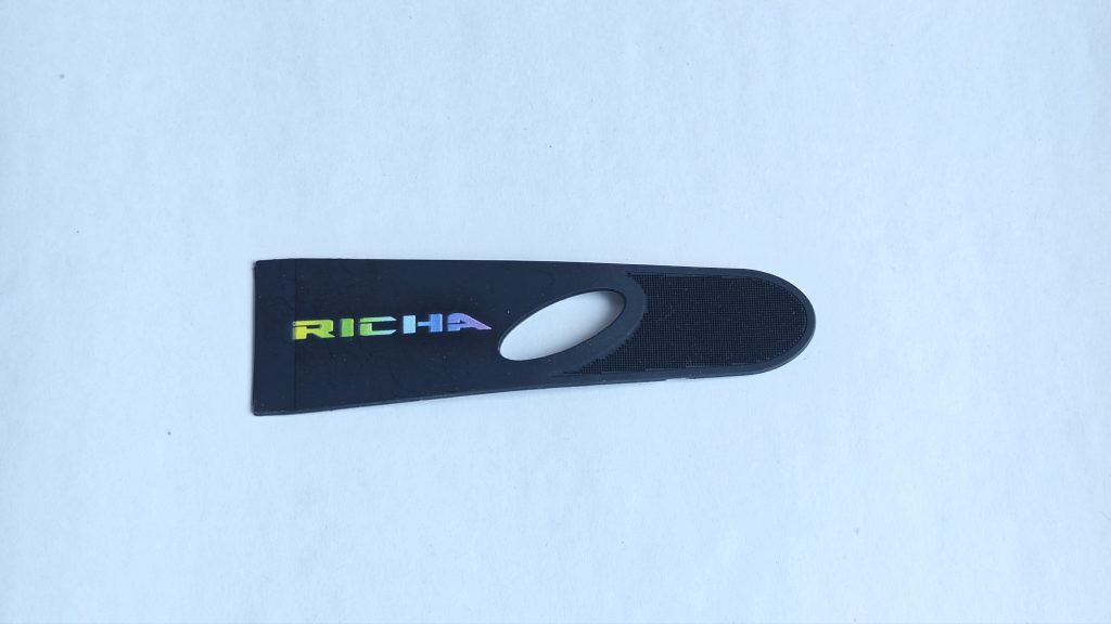 Hook-and-Loop Fastener Hole-Punched Logo Hook-Side Pull Tab Actual Product Photo 1