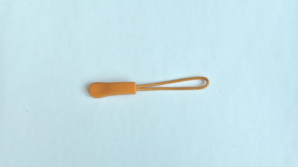 Zipper cord, wide grip with mesh texture, product photo 1