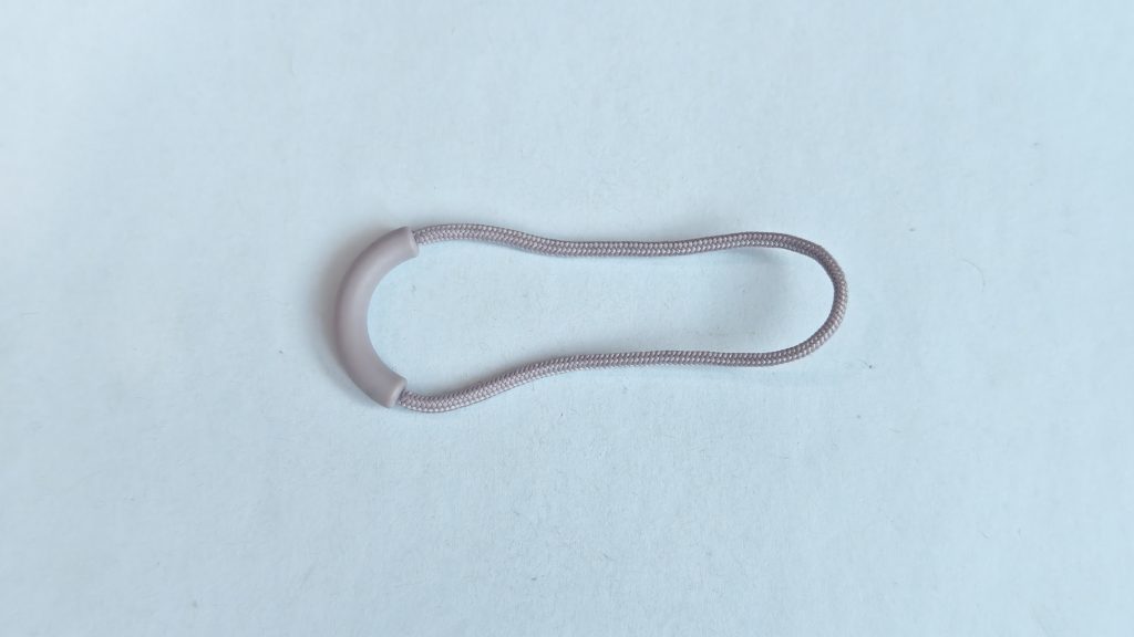 Zipper Cord Curved Double-End Connecting Grip Handle Product Real Shot 1