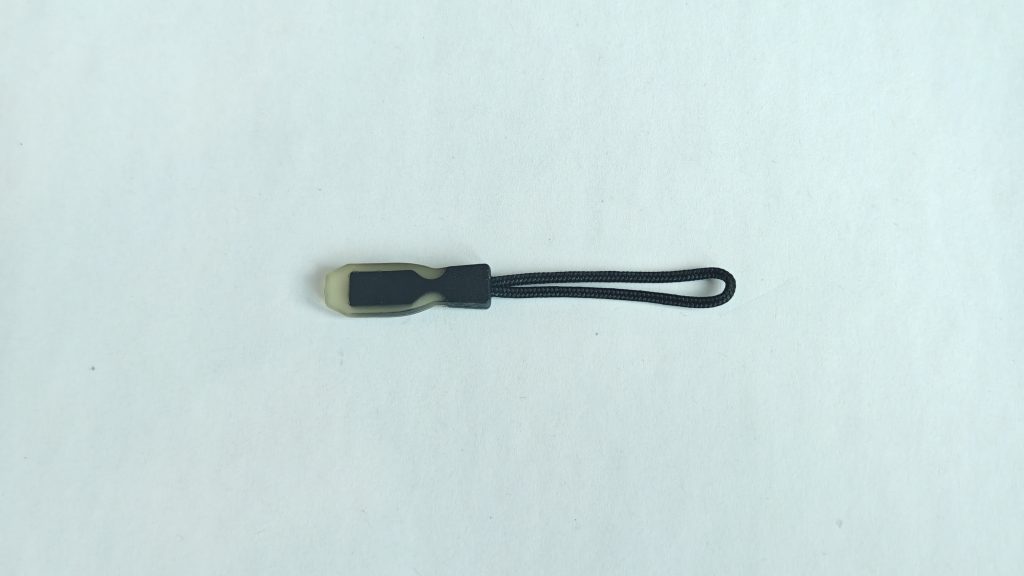 Zipper pull cord, double-sided decorative grip, product photo 1